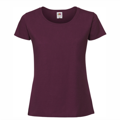 FRUIT OF THE LOOM - WOMEN ICONIC 195 RINGSPUN PREMIUM